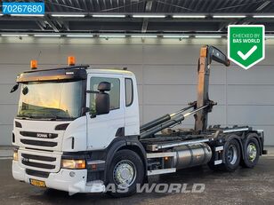 camion ampliroll Scania P310 6X2 LNG! NL-Truck 21T Hiab XR21Z61 Retarder Lift-Lenkachse