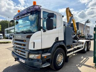 camion ampliroll Scania P340 6x4 HOOKLIFT / GANCHO - MANUAL 4+4 - STEEL SPRING / BALLEST