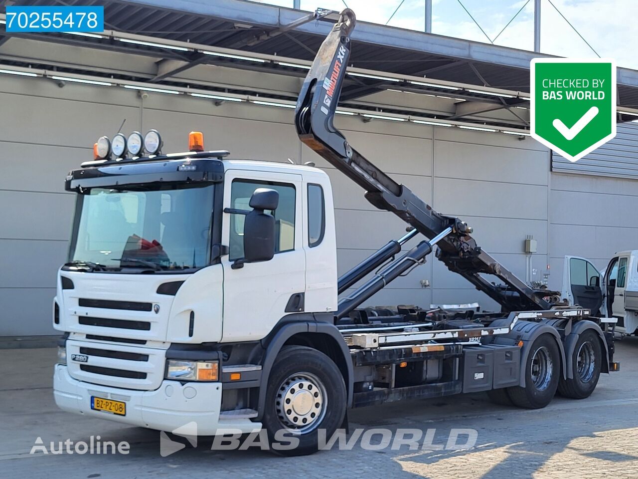 Scania P360 6X2 NL-Truck 21T Liftachse Euro 5 kamion s kukom