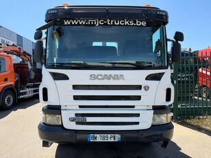 شاحنة ذات الخطاف Scania P380 8X4 HIAB HOOKLIFT *26T* AMPLIROLL - MANUAL - HUB REDUCTION