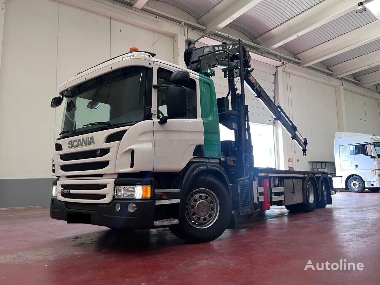 hook lift Scania P400 6X2