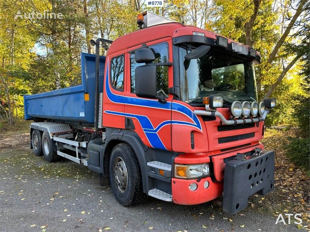 camion ampliroll Scania P420