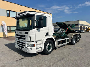 Scania P450 6X2*4 EURO6 + HOOKLIFT ZETTEBERGS hook lift truck