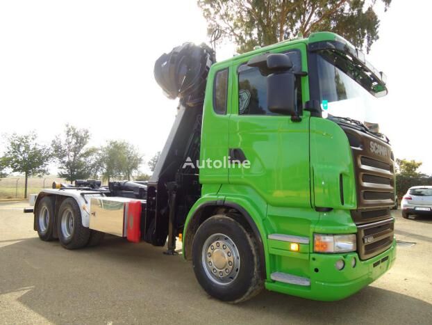 Scania R 420 hook lift truck