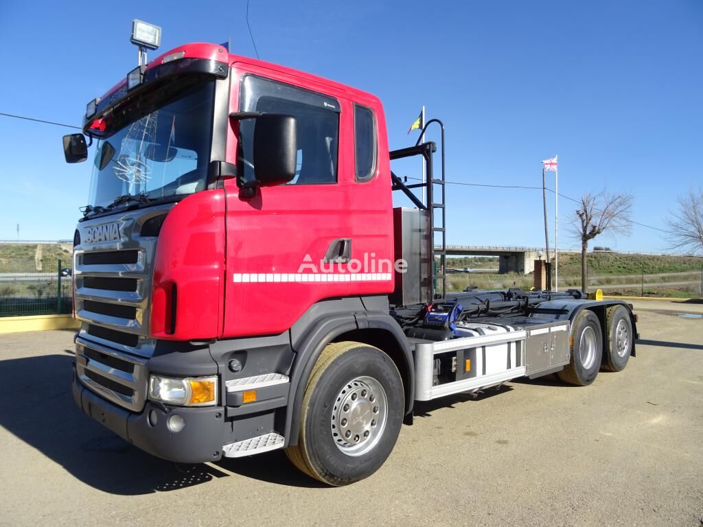 Scania R 420 camión con gancho