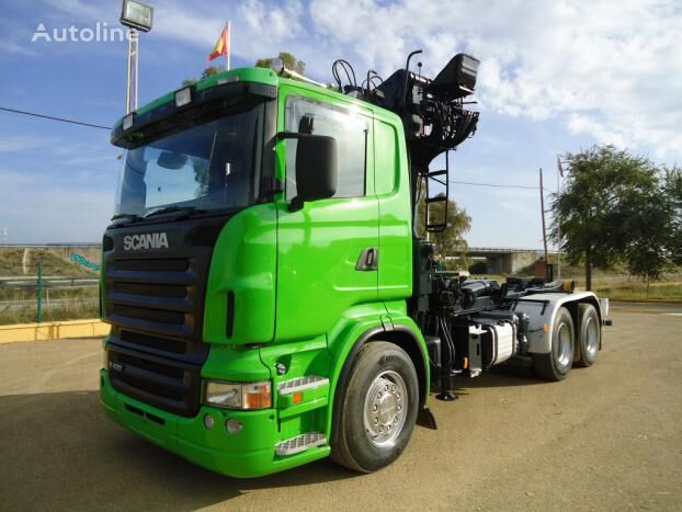 Scania R 420 hook lift truck