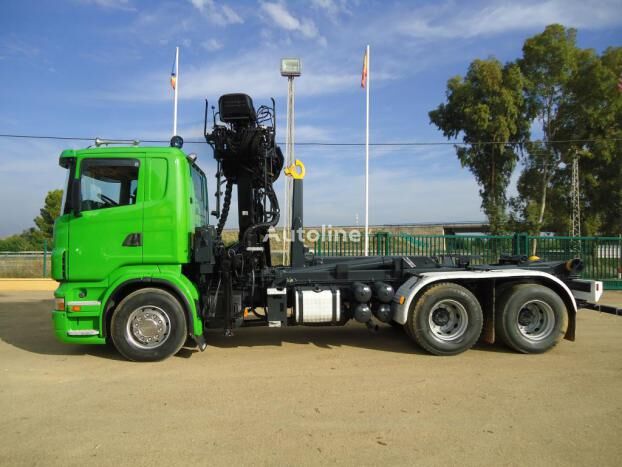 Scania R 420 kancalı yükleyici