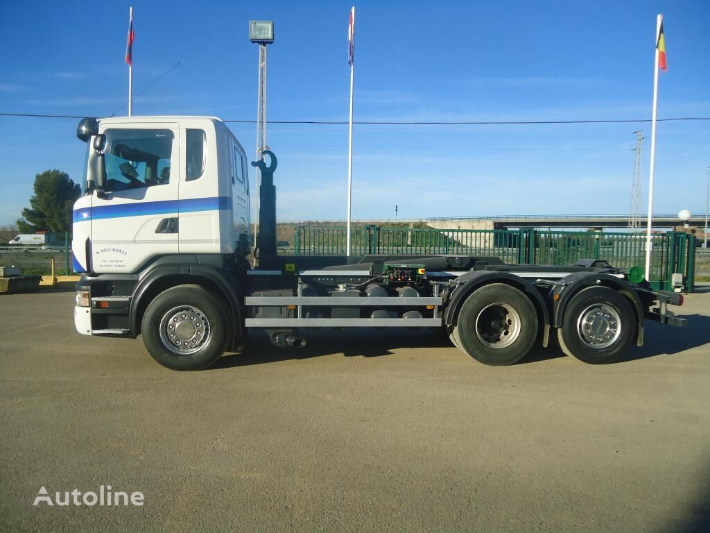 Scania R 420 hook lift truck