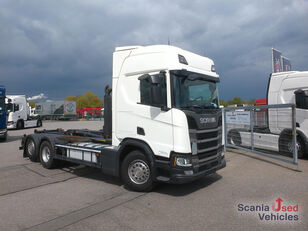 Scania R 450 B6x2*4NA HIAB Abroller Abrollkipper