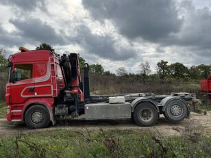 ciężarówka hakowiec Scania R 470 LB6X2*4HNA + Palfinger + Hooklift