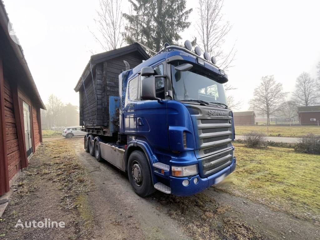 camion ampliroll Scania R 480 LB