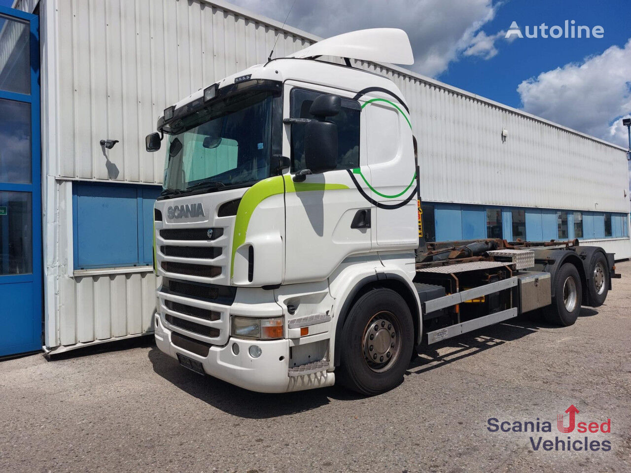 Scania R 500 LB6x2MNB EEV Abrollkipper HYVALIFT 2058 S hook lift truck