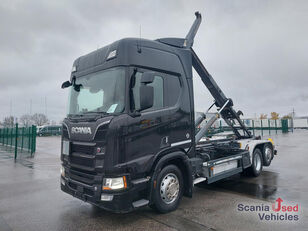 Scania R 520 B6x2*4NB V8 Meiler RK 21.65 hook lift truck