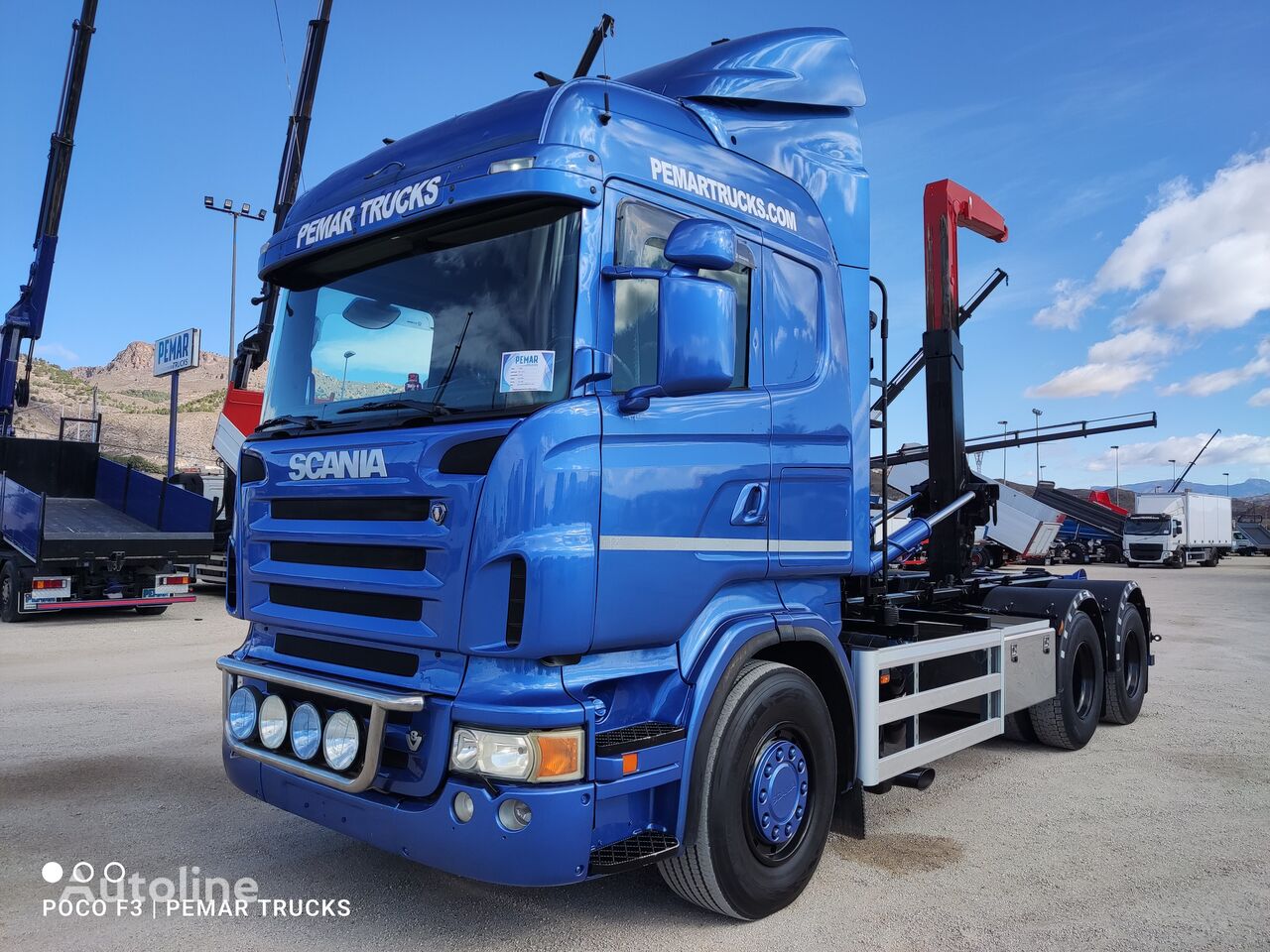 крюковой мультилифт Scania R 560