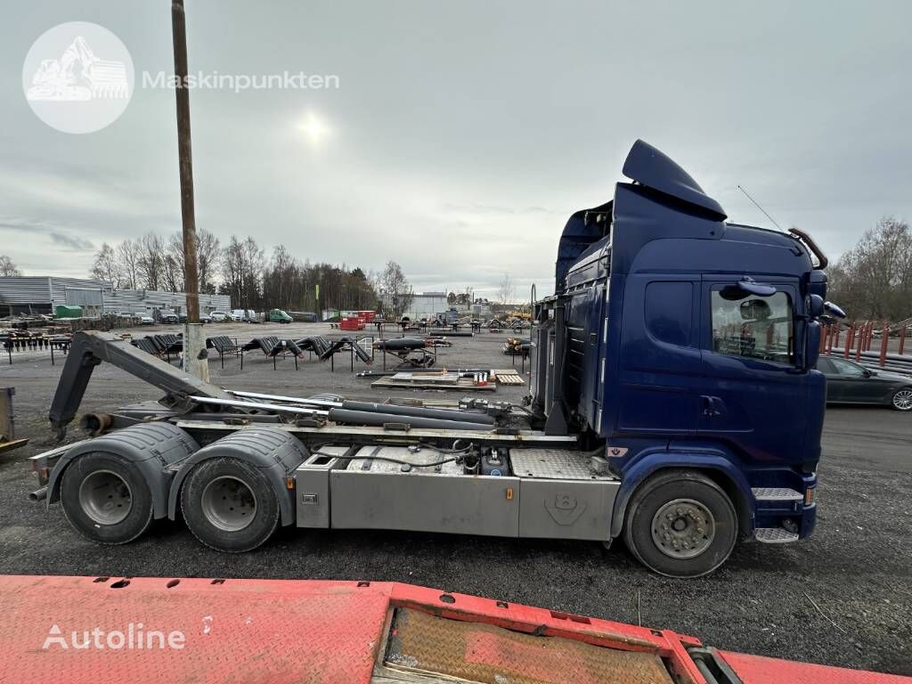 camion ampliroll Scania R 580 LB