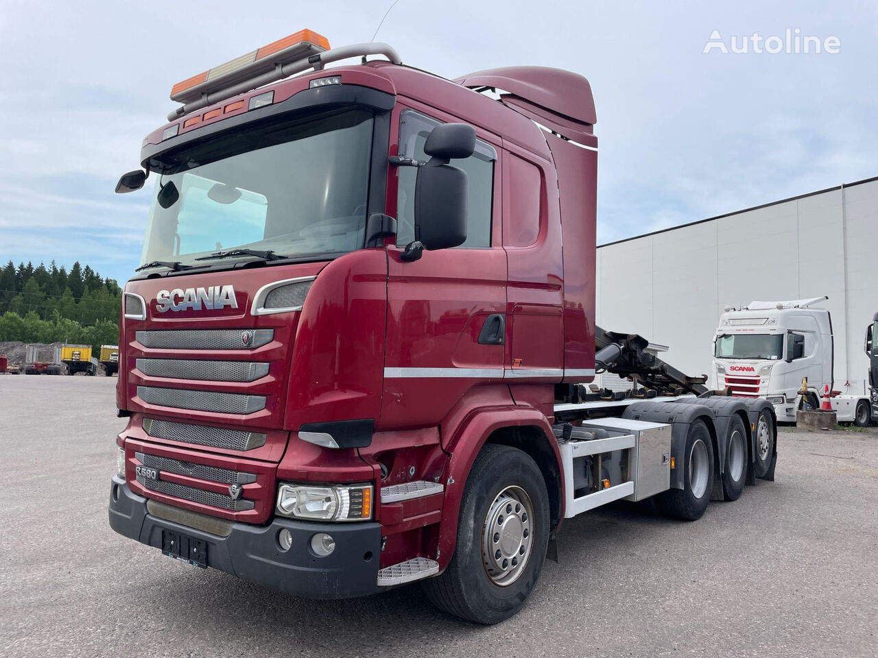 Scania R 580 | V8 | Multilift XR 20 ton | EURO 6 haakarm vrachtwagen