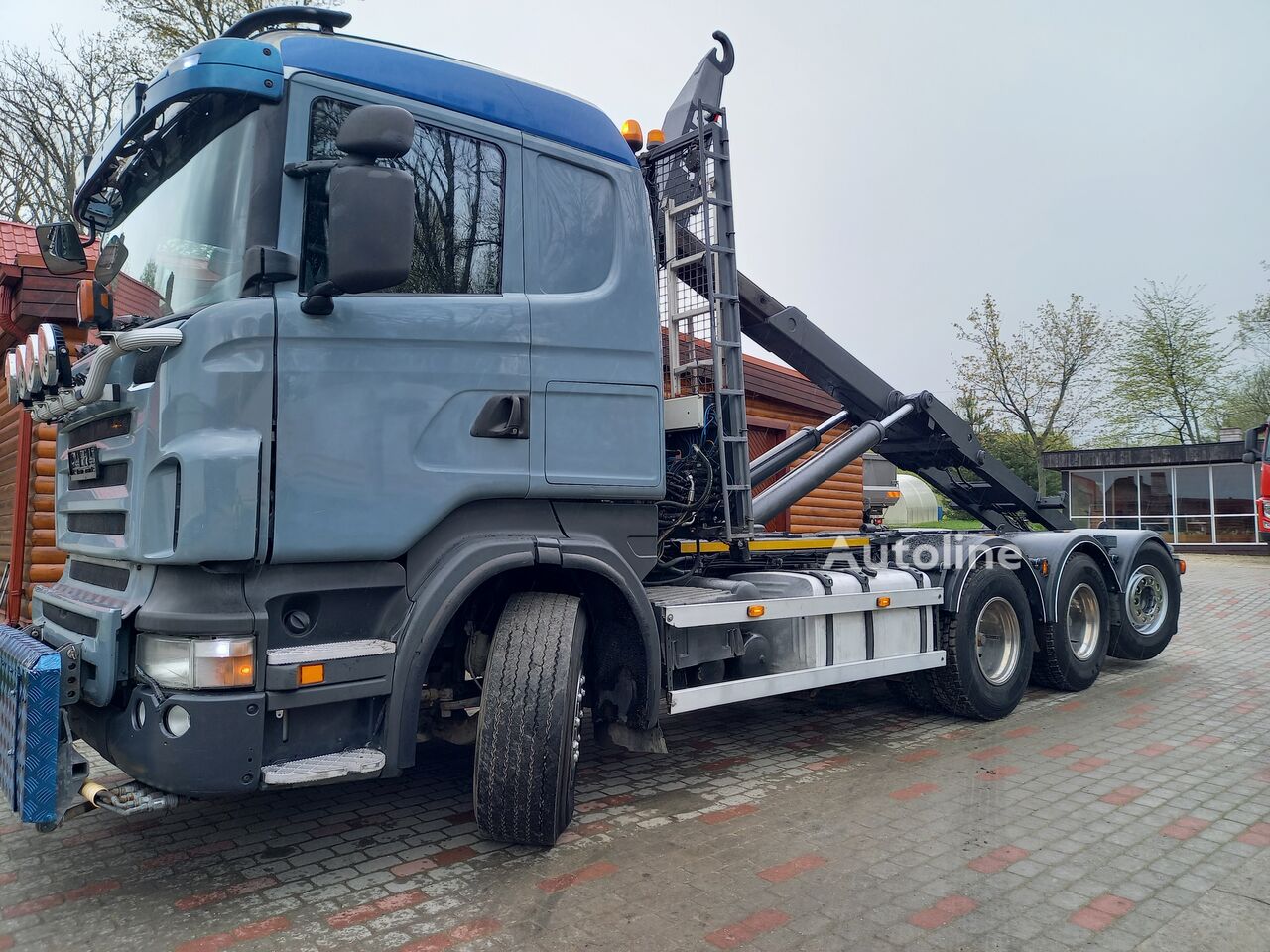 بيع شاحنة ذات الخطاف Scania R 8x4, 353KW, JOAB 24T HOOKLIFT | Autoline شاحنة ذات الخطاف Scania R 8x4, 353KW, JOAB 24T HOOKLIFT - Autoline