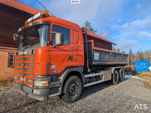 Scania R124GB 6X2 NZ420 lastväxlare lastbil