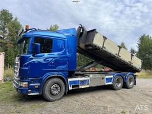Scania R124GB6X4NB470 camión con gancho