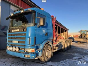 camion ampliroll Scania R164 GB 8X4*4 Hook Truck