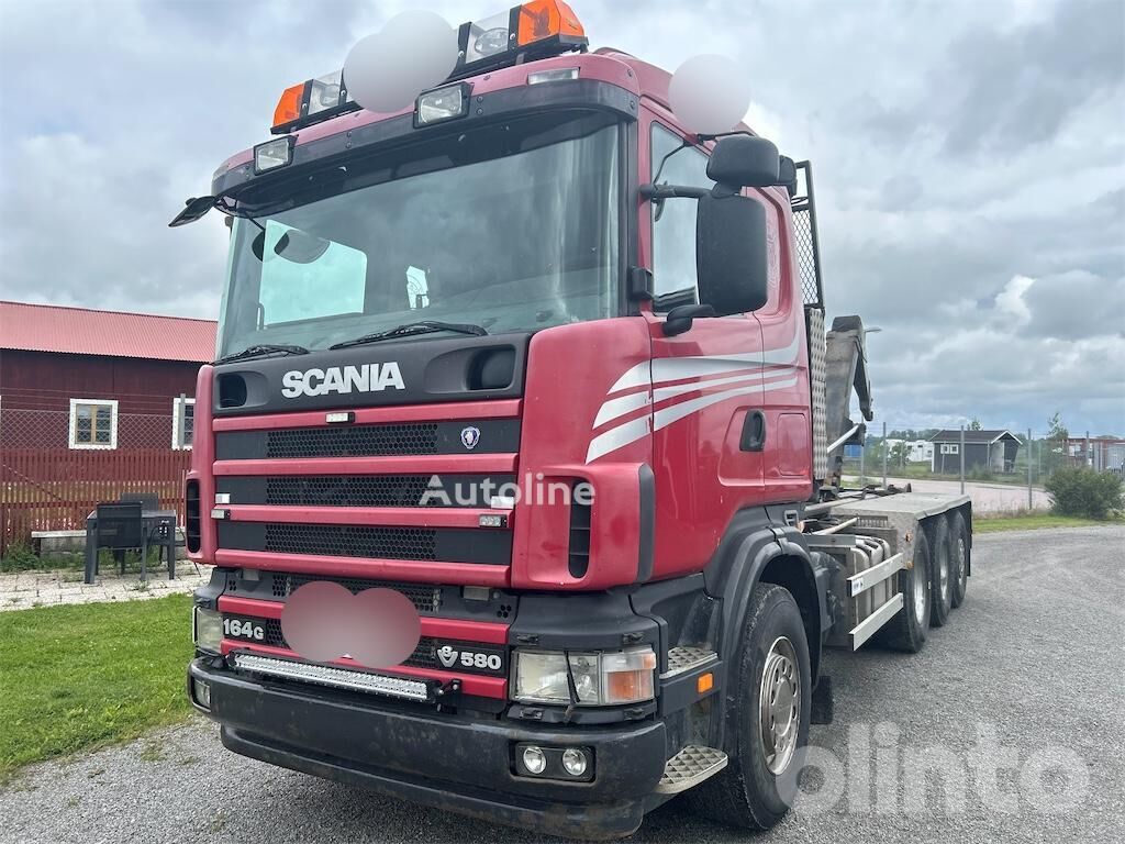 Scania R164GB8X4*4NA 580 hook lift truck for sale | Autoline TZ Scania R164GB8X4*4NA 580 hook lift truck - Autoline