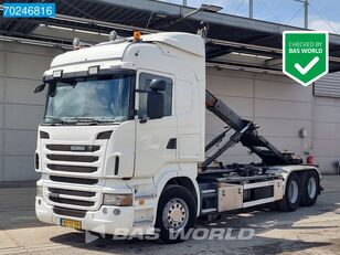 شاحنة ذات الخطاف Scania R400 6X2 NL-Truck Hiab XR21S61 Liftachse Euro 5