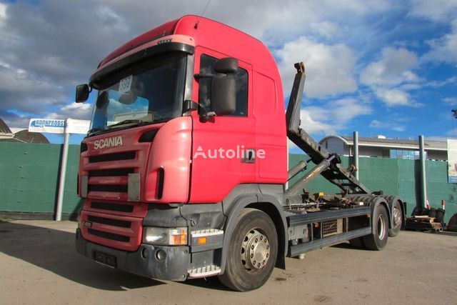 гаковий мультиліфт Scania R400 6x2 BL - Meiller RK20.65 - Nr.: 399