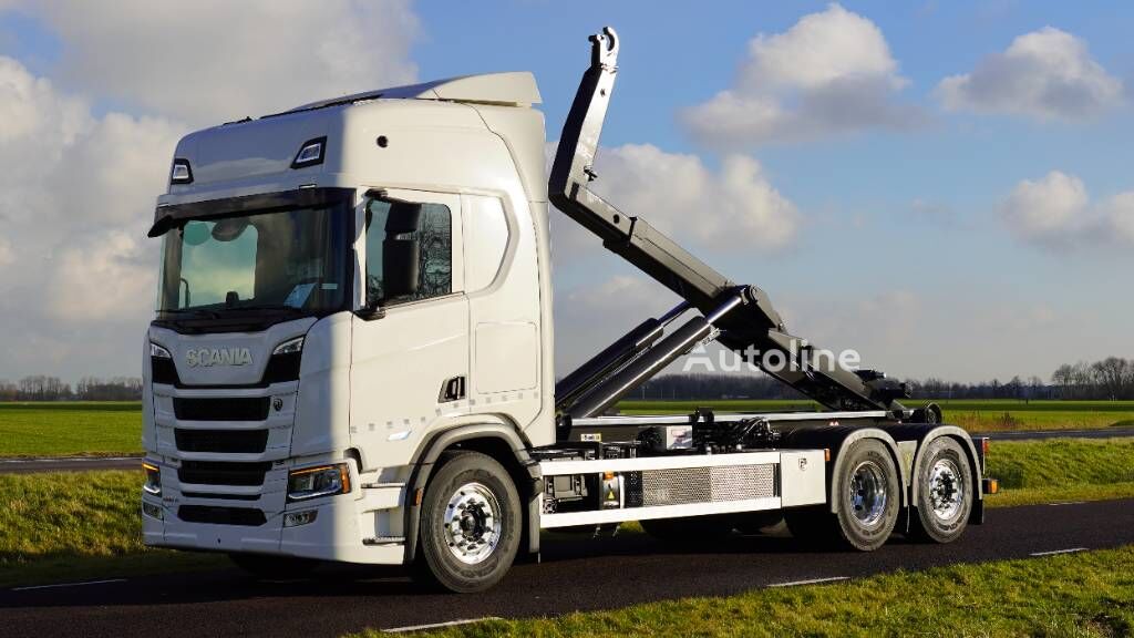 camion ampliroll Scania R460 B6X2*4NB 20H + VDL 25 ton Hooklift - NEW neuf