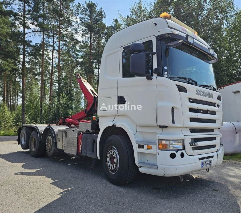 Scania R470  hook lift truck