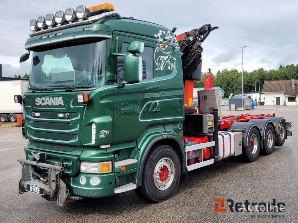 Scania R480 camión con gancho