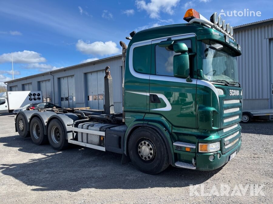 Scania R480 hook lift truck