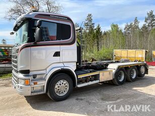 xe chở r&aacute;c th&ugrave;ng rời Scania R480