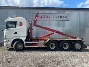 camion ampliroll Scania R480, 8x4 + HYDRAULICS