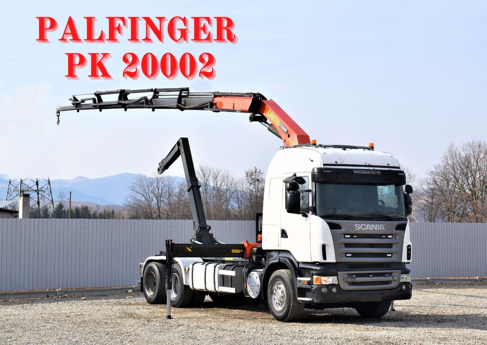 Scania R500 Abrollkipper