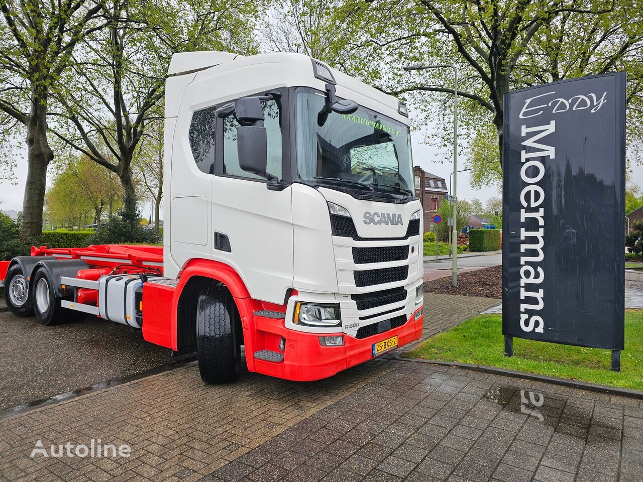 Scania R500  hook lift truck