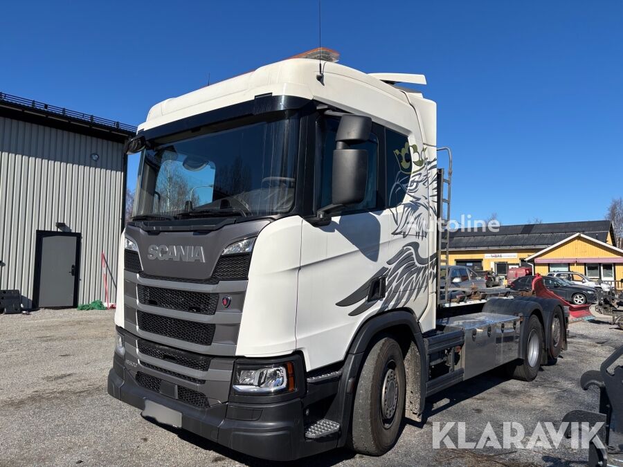 Camion ampliroll Scania R500 - Autoline