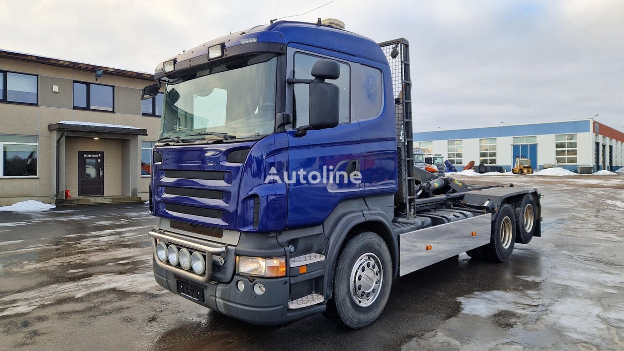 Scania R500 6X2 Manual Full steel emelőhorgos teherautó