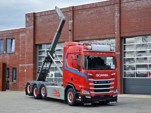 Scania R500 NGS 8x4*4 - JOAB Hooklift - Retarder - Full air - Leather i cami&oacute;n con gancho
