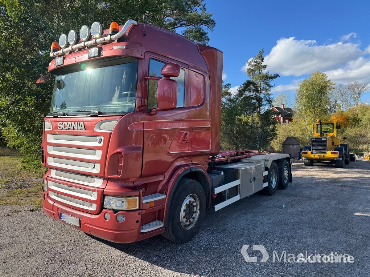 camion ampliroll Scania R500LB