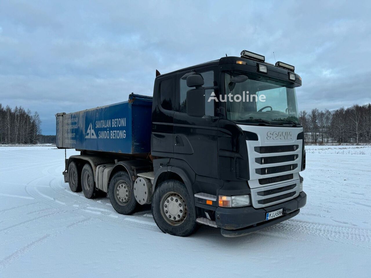 Prodaja Scania R560 rol kipera sa kukom | Autoline RS Scania R560 kamion rol kiper - Autoline