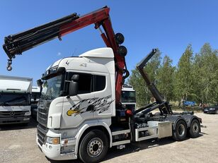 camion scarrabile Scania R560 HFM 2123 K6 + Hooklift