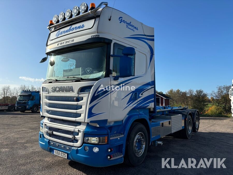 Scania R580 hook lift truck