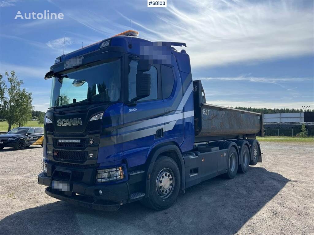 konkslift veoauto Scania R580