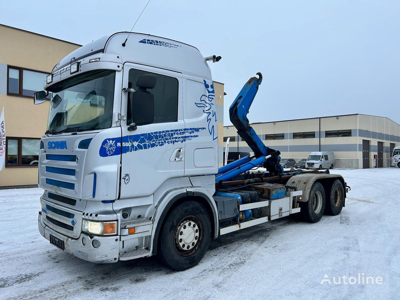 Scania R580 6x4 + RETARDER kamion rol kiper