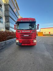 Scania R580 8x4 tridem Krokbil / krokløft m/ JOAB 24t krok med knekk hook lift truck
