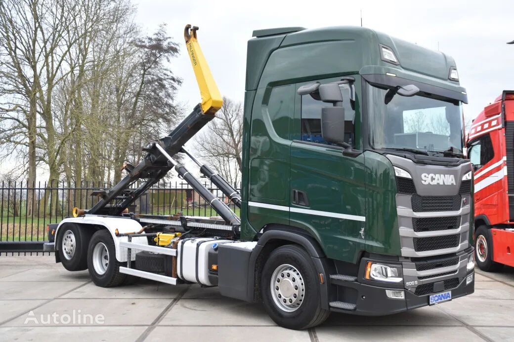 camion ampliroll Scania S500 NGS 6x2*4 - HOOKLIFT - RETARDER - 488 TKM - PARK. AIRCO - 2