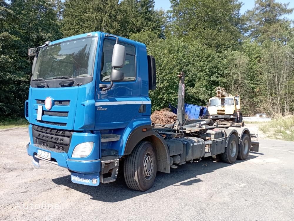 Tatra T158 Phoenix hook lift truck