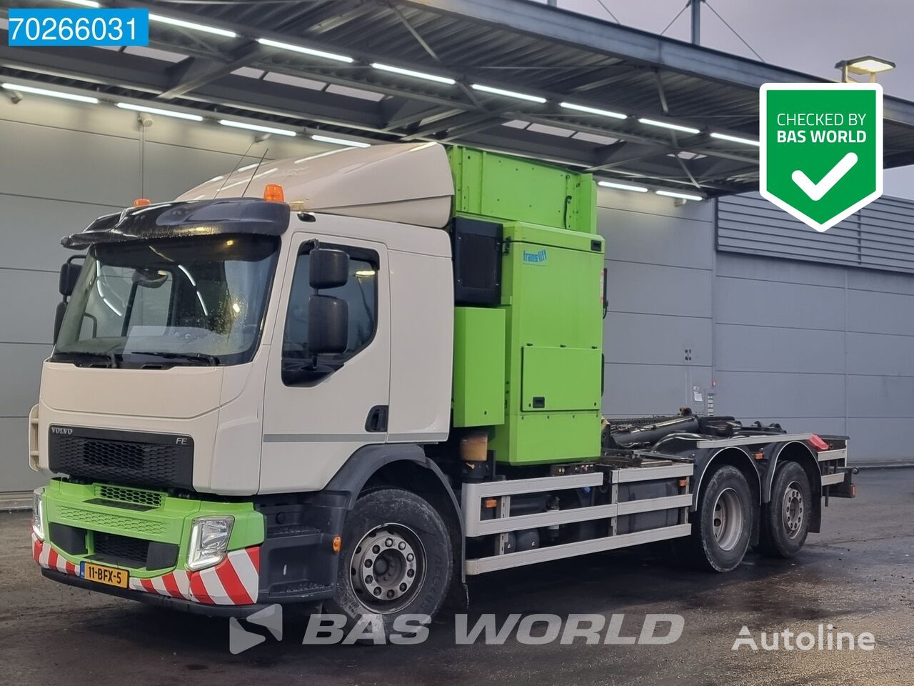 후크리프트 트럭 Volvo FE 280 6X2 NL-Truck 16tons Translift Retarder Lenkachse Euro 6 - Autoline