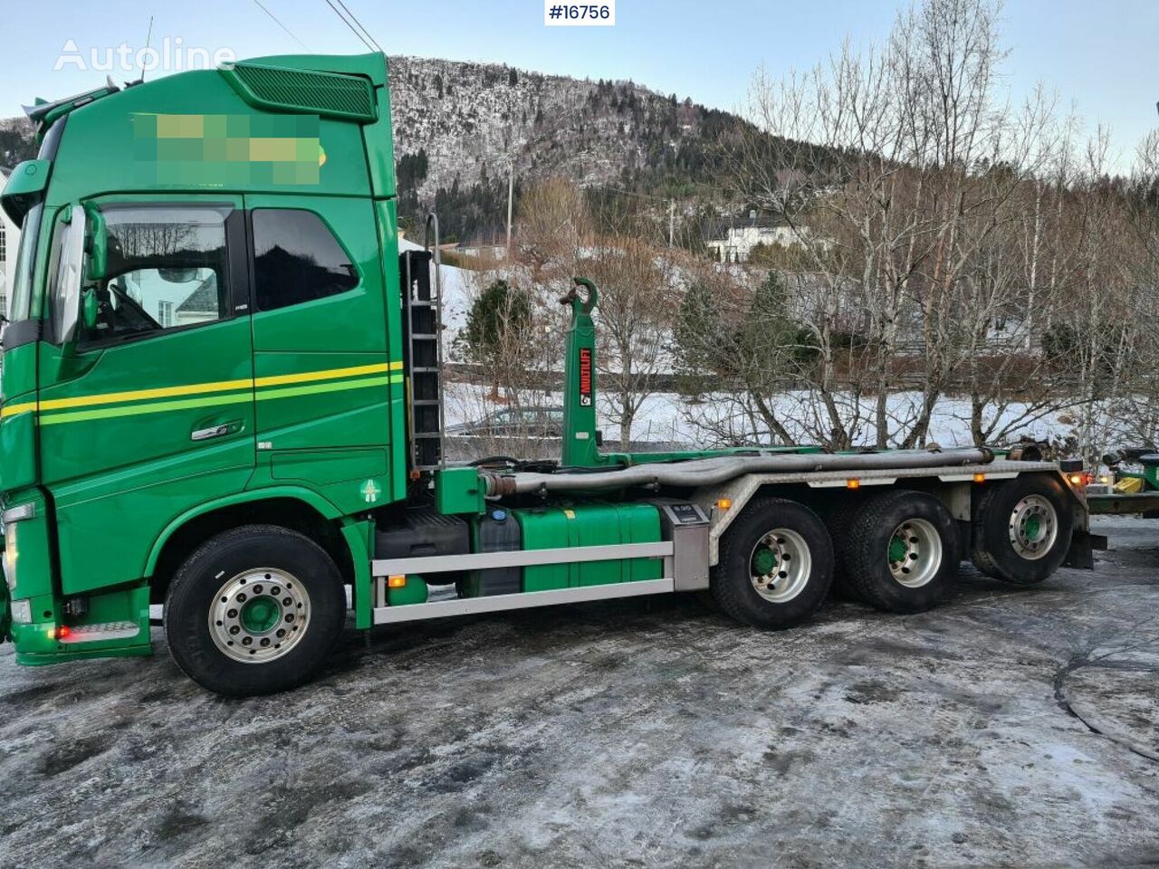 Volvo FH  hook lift truck