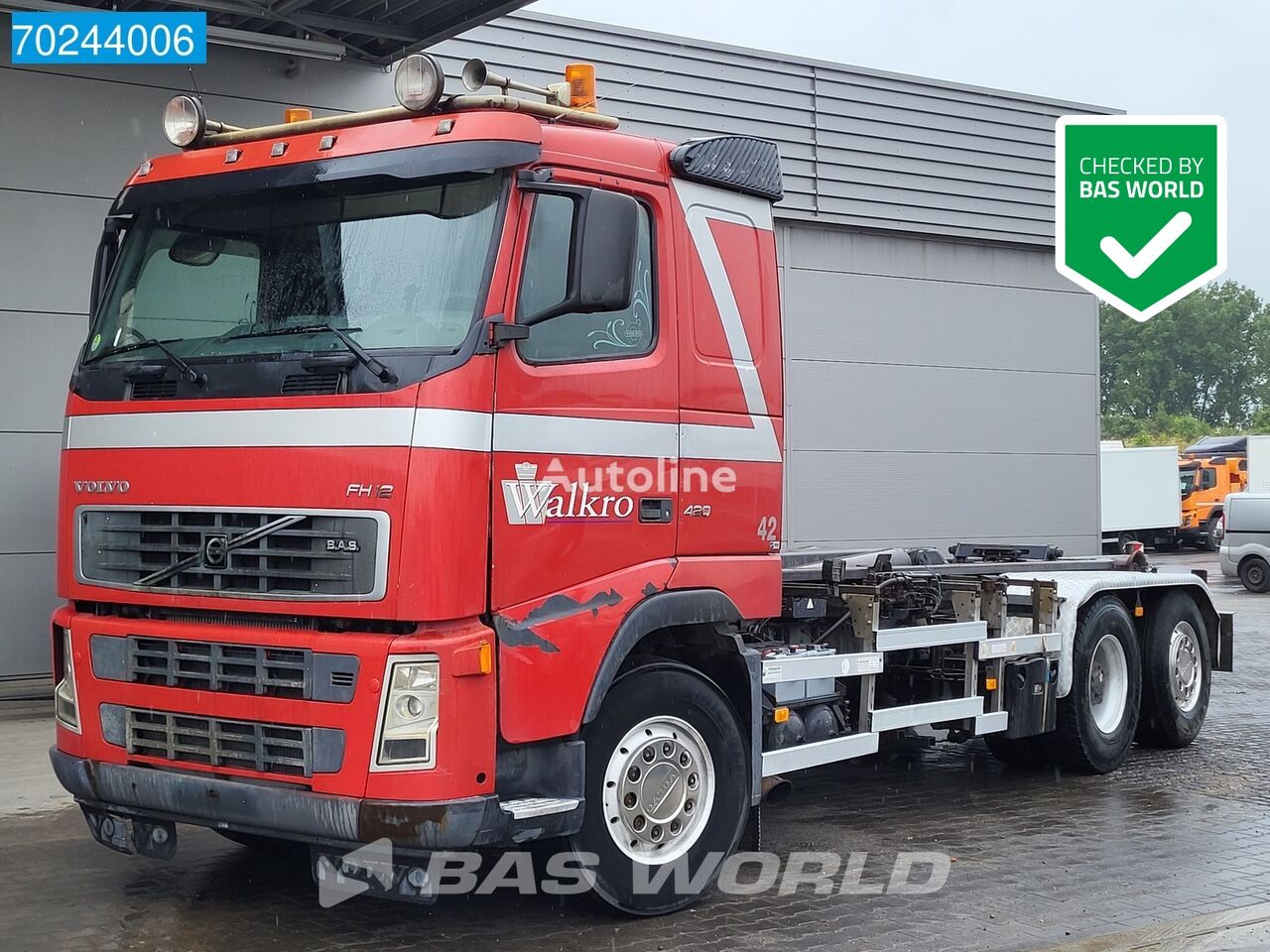 Volvo FH 420 6X2 Manual VEB Big-Axle Liftachse 30T Euro 3 camión con gancho